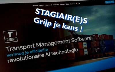 Stagiair(e)s, grijp je kans !