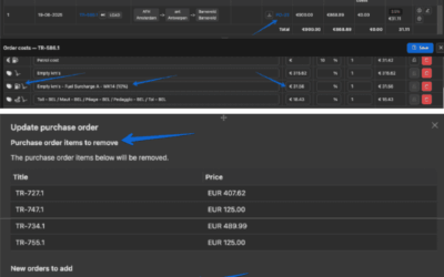 Automatische e-mails leveranciers en flexibele inkooporders